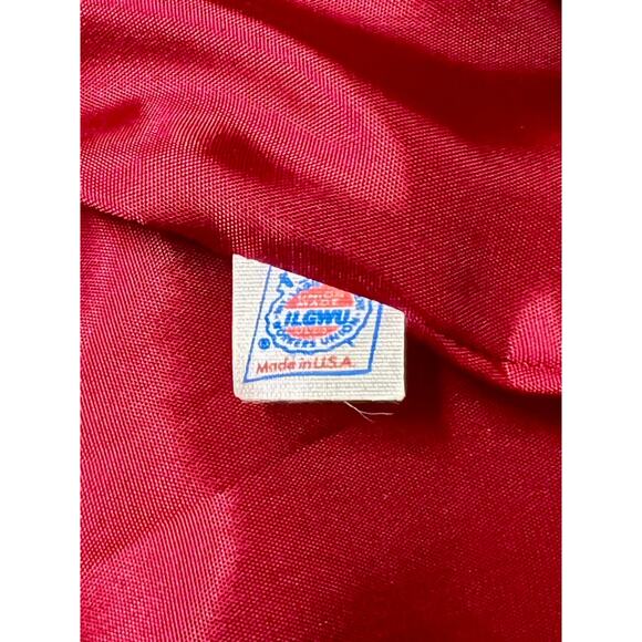 Red Wool Chesterfield Coat w Scarf-JG Hook-Size 14-Long-Winter-Single Breasted - Picture 11 of 11